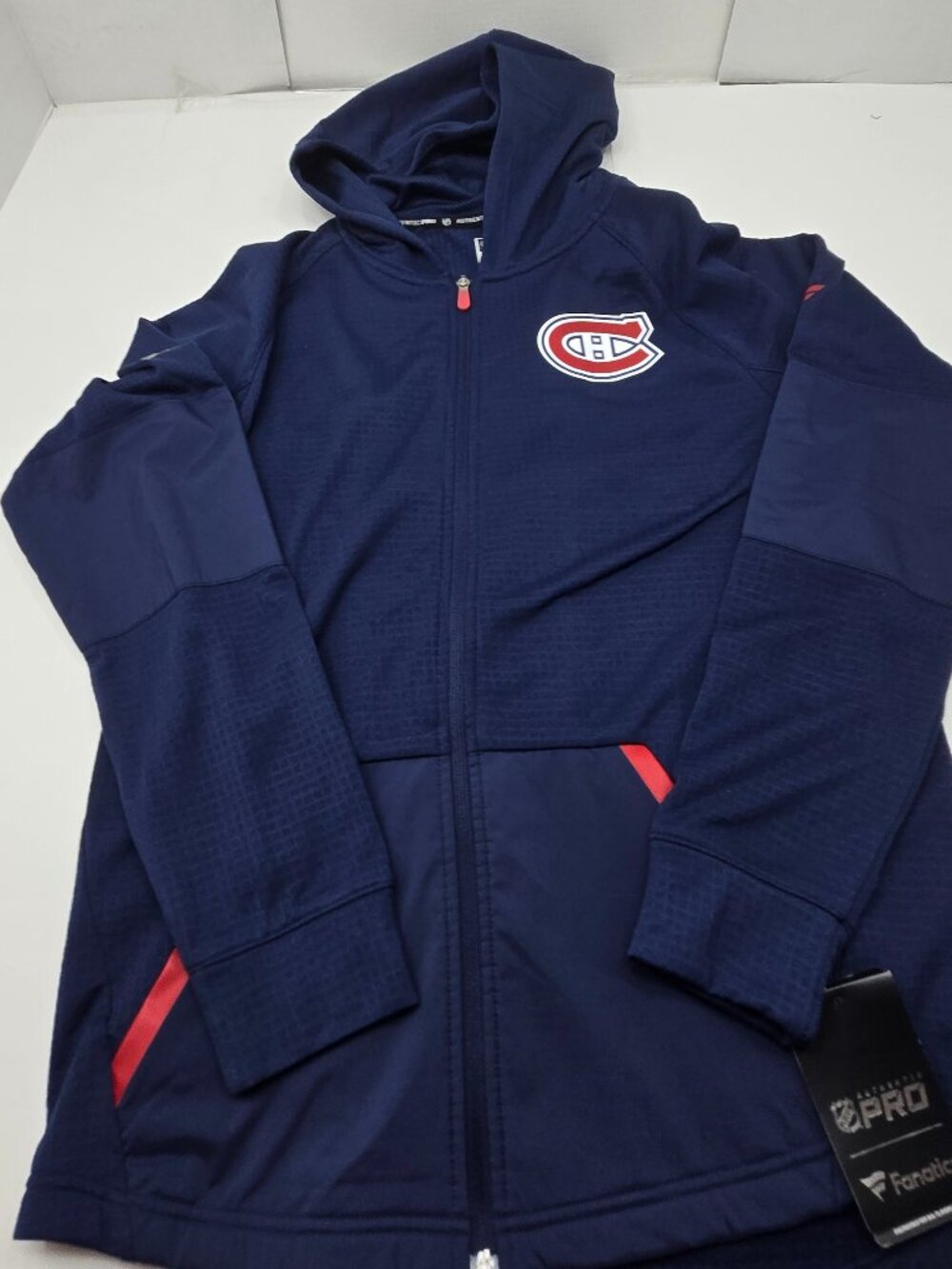 Montreal Canadiens Fanatics Authentic Pro Hoodie Men's M NWT